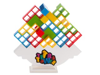 Gra zręcznościowa montessori gra logiczna układanka balansująca klocki