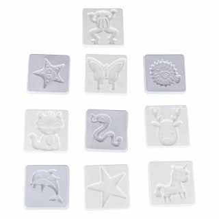 Klej żel kryształowy 3D crystal glue kreatywny zestaw w wiaderku 26el.