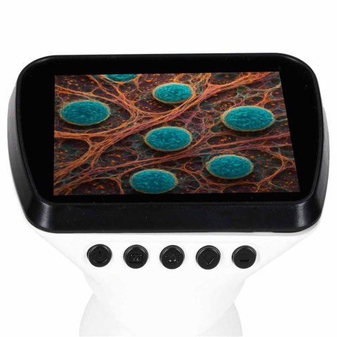 Mikroskop cyfrowy elektroniczny wifi USB ekran LCD 200x 1000x akcesoria