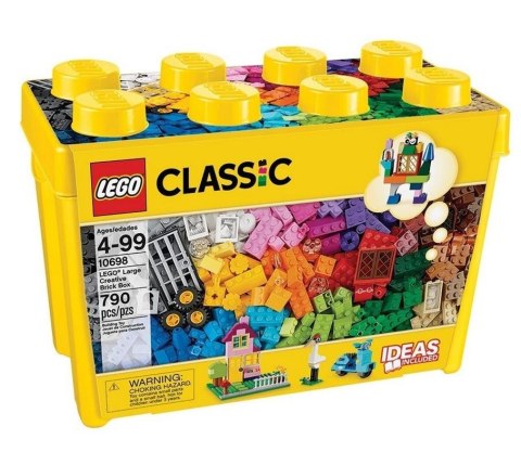 LEGO Classic 10698 — Kreatywne klocki duże w pudełku