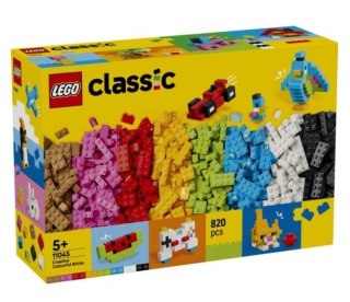 LEGO Classic 11045 — Kreatywne kolorowe klocki, 820 elementów