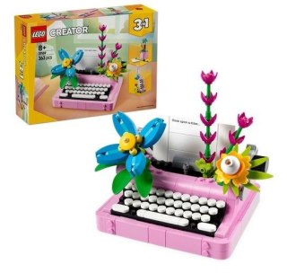 LEGO Creator 3 w 1 31169 Maszyna do pisania z kwiatami