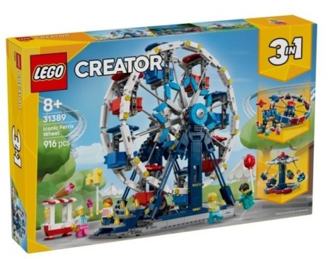 LEGO Creator 3 w 1 31389 — Kultowy diabelski młyn