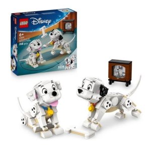 LEGO Disney 43271 101 dalmatyńczyków – Szczeniaczki Szczęściarz i Penny