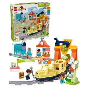 LEGO DUPLO 10428 — Duży interaktywny pociąg miejski