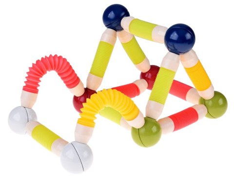 Tube Block — elastyczne rurki magnetyczne, 36 elementów ZA5813