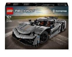 LEGO Technic 42173 — Szary hipersamochód Koenigsegg Jesko Absolut
