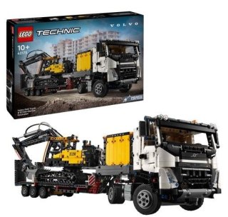 LEGO Technic 42175 Ciężarówka Volvo FMX i koparka elektryczna EC230
