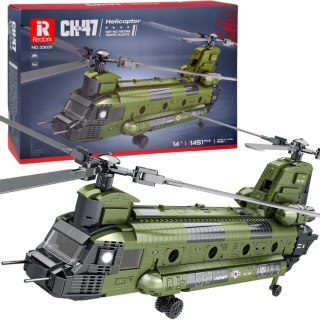 Reobrix CH-47 Chinook – śmigłowiec transportowy z klocków ZA5802