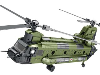 Reobrix CH-47 Chinook – śmigłowiec transportowy z klocków ZA5802
